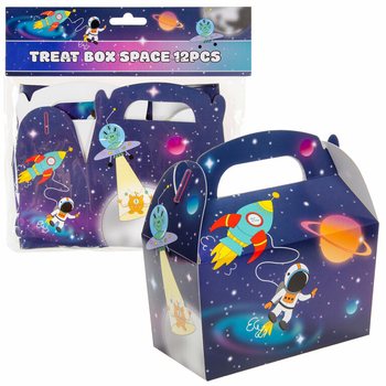 Sælgætisbox Geimur / Space 12x12.5x6 cm (12 stk.)