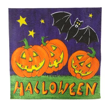 20-hluta Servíettusett - Módel: Halloween (6 sett)