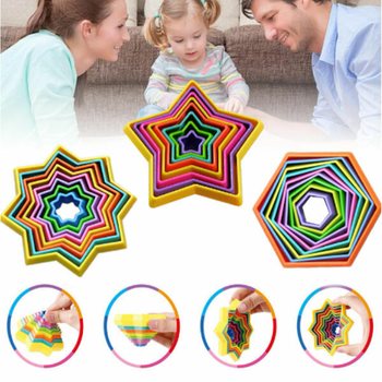 Magic Star 3D Fidget Game - S&yacute;ningarkassi (24 stk.)