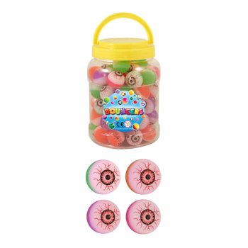 SKOPPBOLTAR MEÐ AUGUM, 3,3 cm (72 stk.)