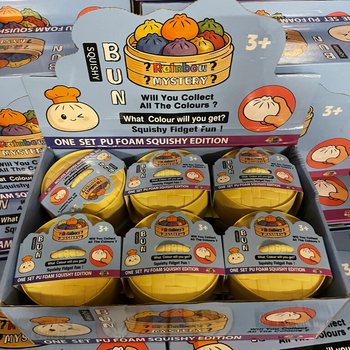 RAGE - Squishy Bun Dumplings ST&Oacute;RIR - ONE SET PU FOAM SQUISHY EDITION (12 stk.)