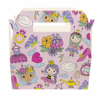 Barnamatshornasbox Prinsessa - Menu Box - 22,5 x 12 x 9,5 cm (24 stk.)