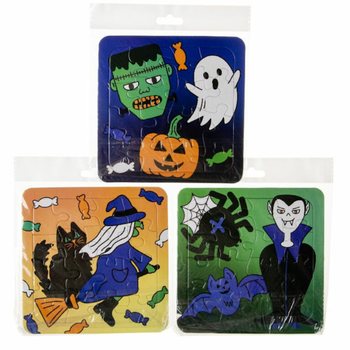 Blanda&eth; Halloween P&uacute;sluspil - 14 x 14 cm (50 stk.)