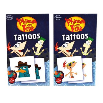 DISNEY 2-HLUTA H&Uacute;&ETH;FL&Uacute;R - GER&ETH;: PHINEAS OG FERB (50 stk.)