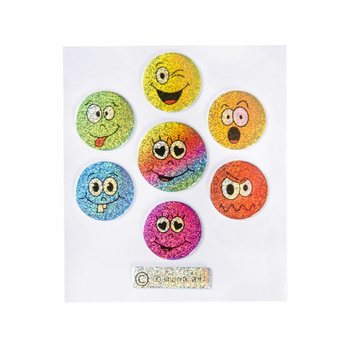 Gliturl&iacute;mmi&eth;ar - Smiley (100 stk.)