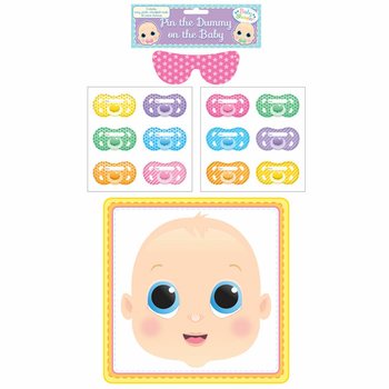 BABY SHOWER LEIKUR - STICK THE DUMMY (12 stykki)