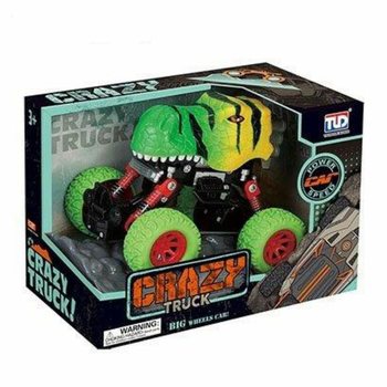 St&oacute;rir Pull Back Risae&eth;lu Monster Truck b&iacute;lar - Gjafakassi (2 stk)