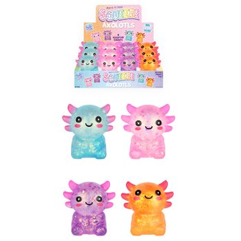 KREISTUR AXOLOTL ME&ETH; SUGAR GEL FYLLINGU - &Iacute; S&Yacute;NINGARKASSA (12 stk.)