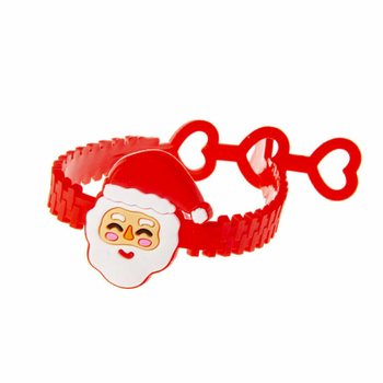 J&oacute;la s&iacute;likon armb&ouml;nd fyrir b&ouml;rn (12 stk)