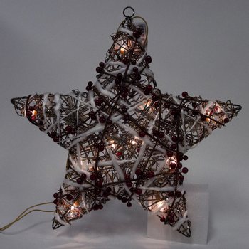 ST&Oacute;R L&Yacute;SANDI J&Oacute;LASTJARNA SKRAUT 45 CM (2 stk.)
