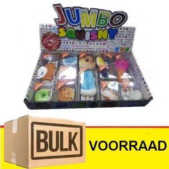 *** MAGNSTILBO&ETH; *** JUMBO SQUISHY &iacute; S&yacute;ningarkassa (288 stk.)