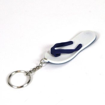 BLÁR FLIP-FLOP LYKILHRINGUR (100 stk.)