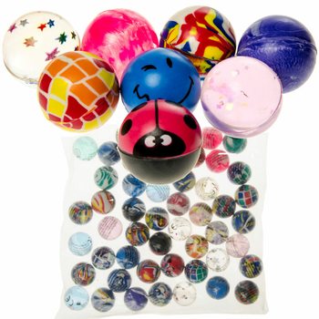 Mix Skoppboltar Ø 3,2 cm (50 stk.)