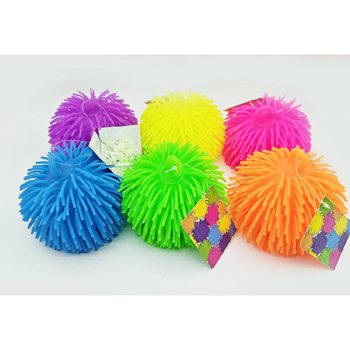 ST&Oacute;R PUFFER BOLTI - 15CM - &Iacute; S&Yacute;NINGARKASSA (12 stk.)