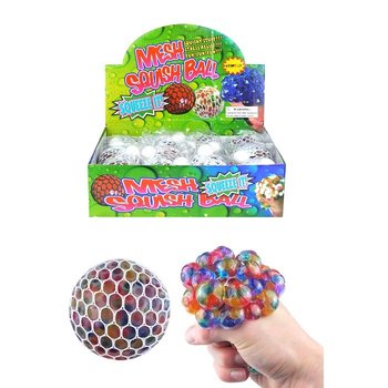 SQUISHY BOLTI – MARGLITUR (12 stk.)