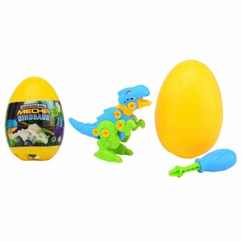 St&oacute;rt Dino Egg Byggingarsett - S&yacute;ningarkassi (9 stykki)