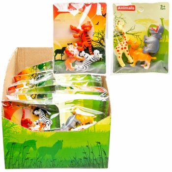 3 villt dýr í poka (60 stk.)