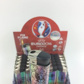 UEFA EURO 2016 Rafkn&uacute;nir kveikjarar &iacute; standi - 50 stk (&Uacute;tsala)