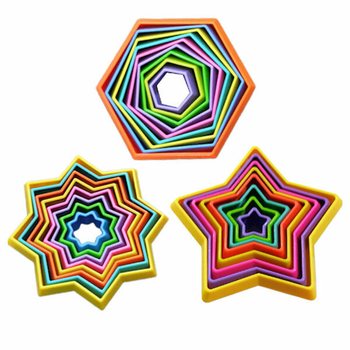 Magic Star 3D Fidget Game - S&yacute;ningarkassi (24 stk.)