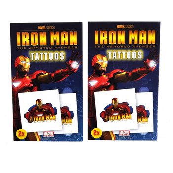 Marvel H&uacute;&eth;fl&uacute;r 2-hluta - Tegund Iron Man (50 stk.)
