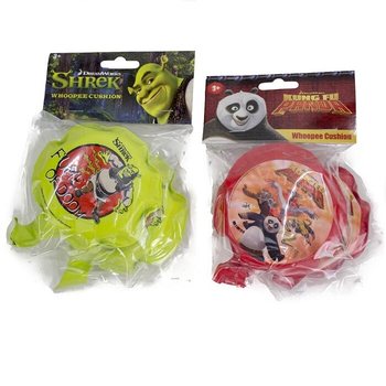 Prumpukoddar 2-stk SHREK / KUNG FU PANDA (12 x 2-stk)