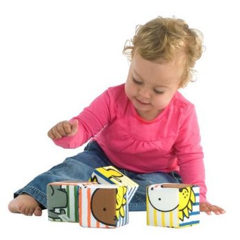 MIFFY - MJ&Uacute;KIR STAFLANLEGIR KUBBAR, 4 HLUTAR (1 stk.)