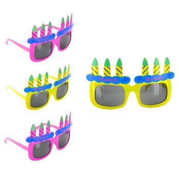 HAPPY BIRTHDAY AFMÆLISGLERAUGU (12 stk.)