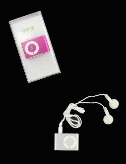 MP3 Spilari með Heyrnatólum - 4GB (Ýmsir Litir)