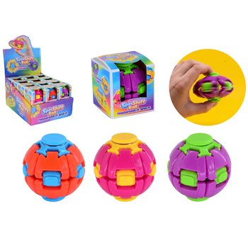 SPIN & POP FIDGET SPINNER BOLTI - SPIN SHIFT BALL - Í BORÐBIRTINU (24 STK.)
