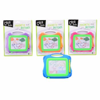CREA KIDS - Segulmagna&eth; lita teiknibor&eth; (12 stk.)