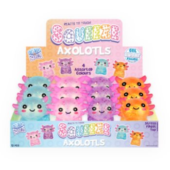 KREISTUR AXOLOTL ME&ETH; SUGAR GEL FYLLINGU - &Iacute; S&Yacute;NINGARKASSA (12 stk.)