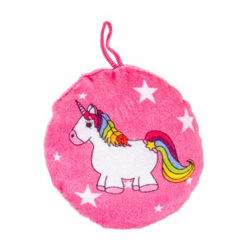 Flauels-einhyrningur - 10 cm (24 stk.)