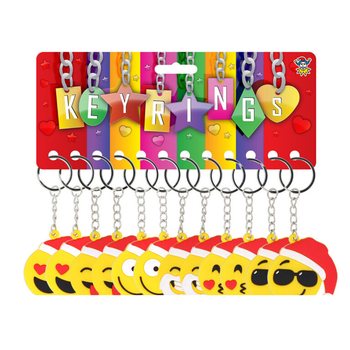 J&Oacute;LA SMILEY LYKLAKIPPUR (12 stk.)