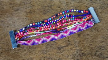 Ibiza armband 7-raða (1 stk)
