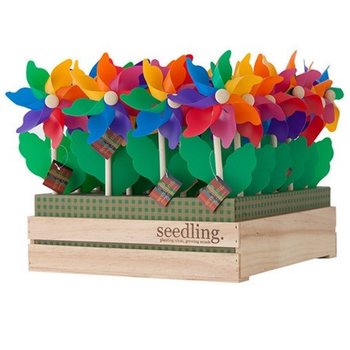 SEEDLING - Vindmyllur í sýningarkassa (20 stk.)