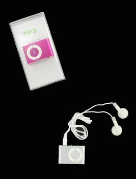 MP3 Spilari me&eth; Heyrnat&oacute;lum - 4GB (&Yacute;msir Litir)