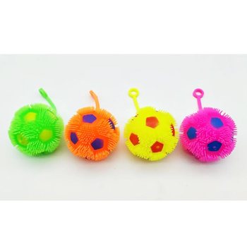 PUFFER BOLTI - 6.5CM - &Iacute; S&Yacute;NINGARSTANDI (12 stk.)