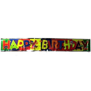 HAPPY BIRTHDAY - BORÐI (15 stk.)