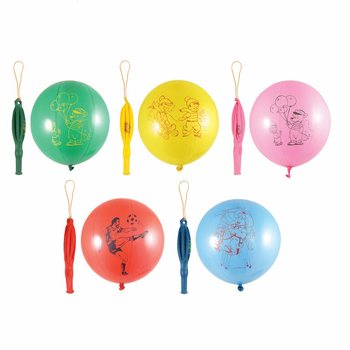 5 stk. Punch bl&ouml;&eth;rur (Bounce bl&ouml;&eth;rur) &iacute; pakka