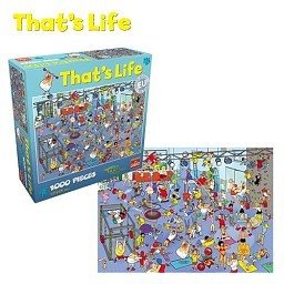 That’s Life Púsl - The Gym, 1000 bitar (1 stk.)