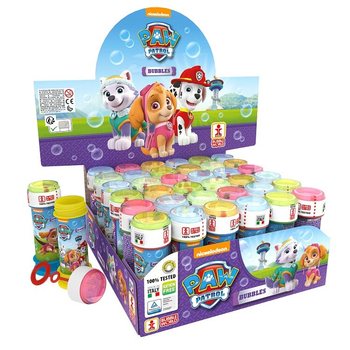 Paw Patrol sápukúlur, 60ml (36 stk.)