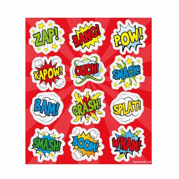 Skemmtilegir L&iacute;mmi&eth;ar: Comic Signs Display (120 stk.)