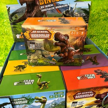 3D Risae&eth;lu Byggingarsett &iacute; Gjafakassa - S&yacute;ningarkassi (8 stk.)