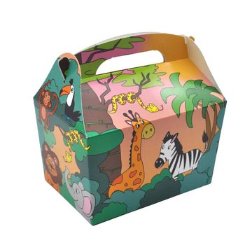 MATARBOX JUNGLE DÝR - Stærð 18.5x12x19 CM - MATARBOX - BARNABOX (24 stk)