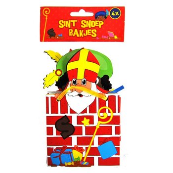 4-hluta Sinterklaas S&aelig;lg&aelig;tissk&aacute;la sett (12 sett)