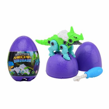 St&oacute;rt Dino Egg Byggingarsett - S&yacute;ningarkassi (9 stykki)