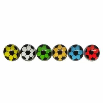 Skoppboltar Fótbolti Mix - Ø 3,2 cm (50 stk.)