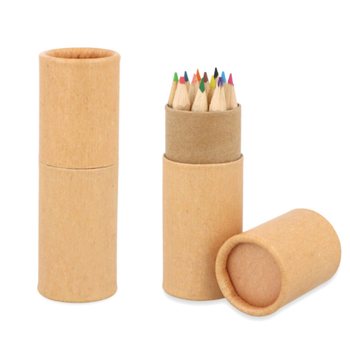12x Litablýantar í Hylki: Gerð: Eco Friendly - Í Sýningarkassa (20 stk.)