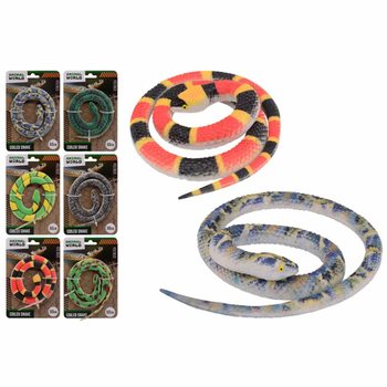 Animal World Slanga &aacute; Spjaldi (60 cm) - 24 stk. &iacute; s&yacute;ningarkassa