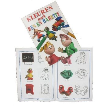 Litabók „Litað með Ben og Babette“ (18 stk.)